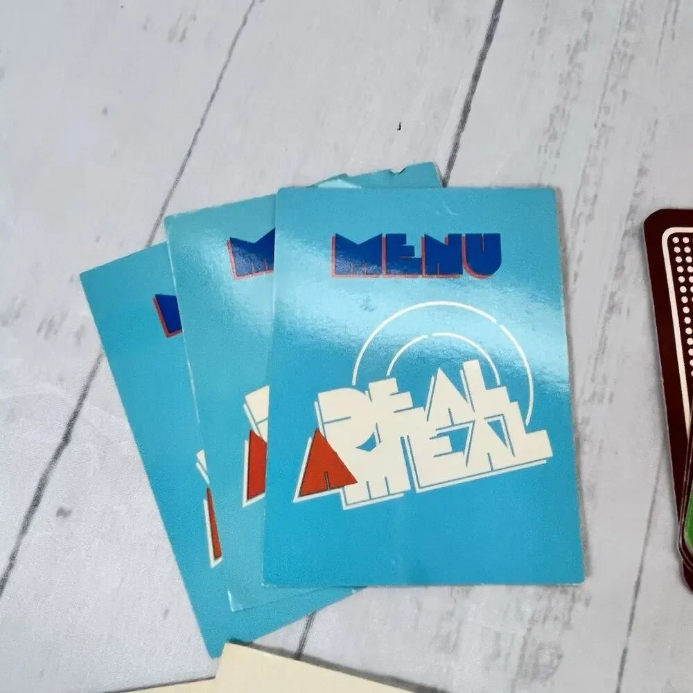 Vintage Richard Simmons Deal A Meal Folder Meal Planning Food Cards Weight Loss